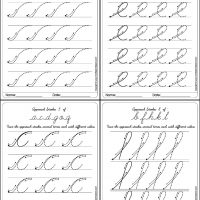 Tracin strips small letters, A-Z – Montessori Lessons